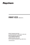HWAT-ECO (Version 3) - Raychem Trace Heating Cables