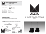 RF REMOTE CONTROL EXTENDER