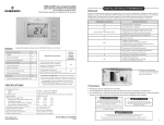 installation du thermostat index spécifications