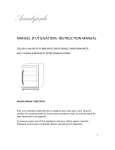 MANUEL D`UTILISATION/ INSTRUCTION MANUAL
