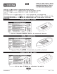 Apposez l`étiquette (74965) en dessous du couvercle