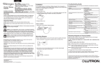 Troubleshooting Guide Installation Overview Important Notes