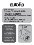 1 2 - Autoflo Humidifier Parts