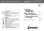 MC Crypt Plattenspieler DJ-2600 Direct MC Crypt Record Player DJ