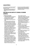 usage prevu mesures de securite et conseils d`ordre general