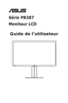 Série PB287 Moniteur LCD Guide de l`utilisateur