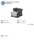 HP LaserJet Pro CM1415fnw Color MFP - Installation Guide