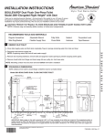 INSTALLATION INSTRUCTIONS