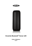 Enceinte Bluetooth ® Sonar LED Guide d`utilisation