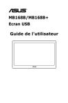 MB168B/MB168B+ Ecran USB Guide de l`utilisateur