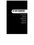 EZ Tape Converter Quickstart Guide - V1.0