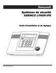 Systèmes de sécurité Systèmes de sécurité ADEMCO LYNXR-IFR