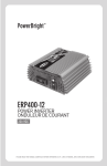 ERP400 - 400 watt 220 volt Power Inverter