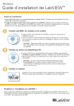 Guide d`installation de LabVIEW™