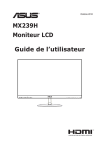 MX239H Moniteur LCD Guide de l`utilisateur