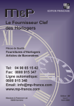 Le Fournisseur Clef des Horlogers