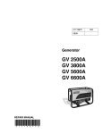 GV 2500A GV 3800A GV 5600A GV 6600A