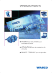 CATALOGUE PRODUITS - WABCO Product Catalog: INFORM