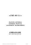 CME 401 CA - Ambassade de Bourgogne
