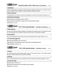 Potentiomètre EG 0-10V EG 0-10V potentiometer Installatie