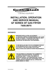 installation, operation and service manual gf series