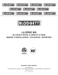 LA SÉRIE 900 - Blodgett Oven