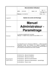 Manuel Administrateur - Paramétrage - Extranet Dialog