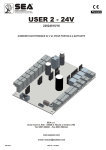 SEA USER 2 24V Cliquez ici pour visionner