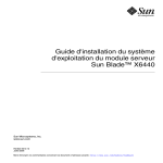 Guide d`installation du système d`exploitation du mo