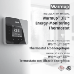 Warmup® 3iE™ Energy-Monitoring Thermostat