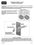 Instruction Sheet - Vent System Termination