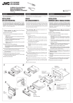 KD-SX999R KD-SX959R Installation/Connection Manual Einbau