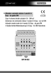 GW 90 852 Attuatore comando motore 4 canali 6 A Easy