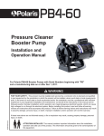 Pressure Cleaner Booster Pump - Leslie`s Swimming Pool Supplies