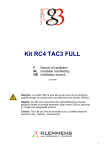 Kit RC4 TAC3 FULL Manuel d`installation - AERIA