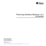 Solstice Backup 6.1 Roadmap