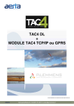 TAC4 DL + MODULE TAC4 TCP/IP ou GPRS