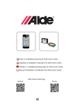 Operating & Installation Instructions for Alde Smart Control Bruks