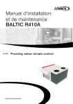 BALTIC R410A Manuel d`installation et de maintenance