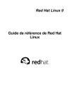 Red Hat Linux 9 Guide de référence de Red Hat Linux