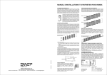 MANUEL D`INSTALLATION ET D`ENTRETIEN POUR MINEX