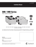 405190 Residential VHR-SHR Installation Manual