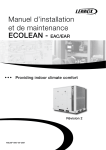 ECOLEAN - EAC/EAR Manuel d`installation et de