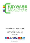 PFV4/6 manuel d`installation - Keyware Terminals & Transactions