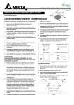 INSTALLATION AND OPERATING INSTRUCTIONS