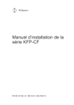 Manuel d`installation de la série KFP-CF