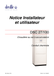Notice Installateur et utilisateur