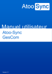 Atoo-Sync GesCom Manuel utilisateur