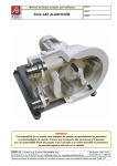 Série AB3 ALIMENTAIRE - Pompes péristaltiques industrielles pour
