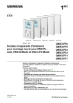 QMX3.P... Datenblatt - Siemens Building Technologies